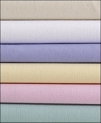 Coloris draps polyester/coton<br><br>