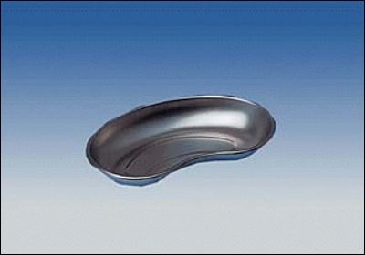 Bassin reniforme inox